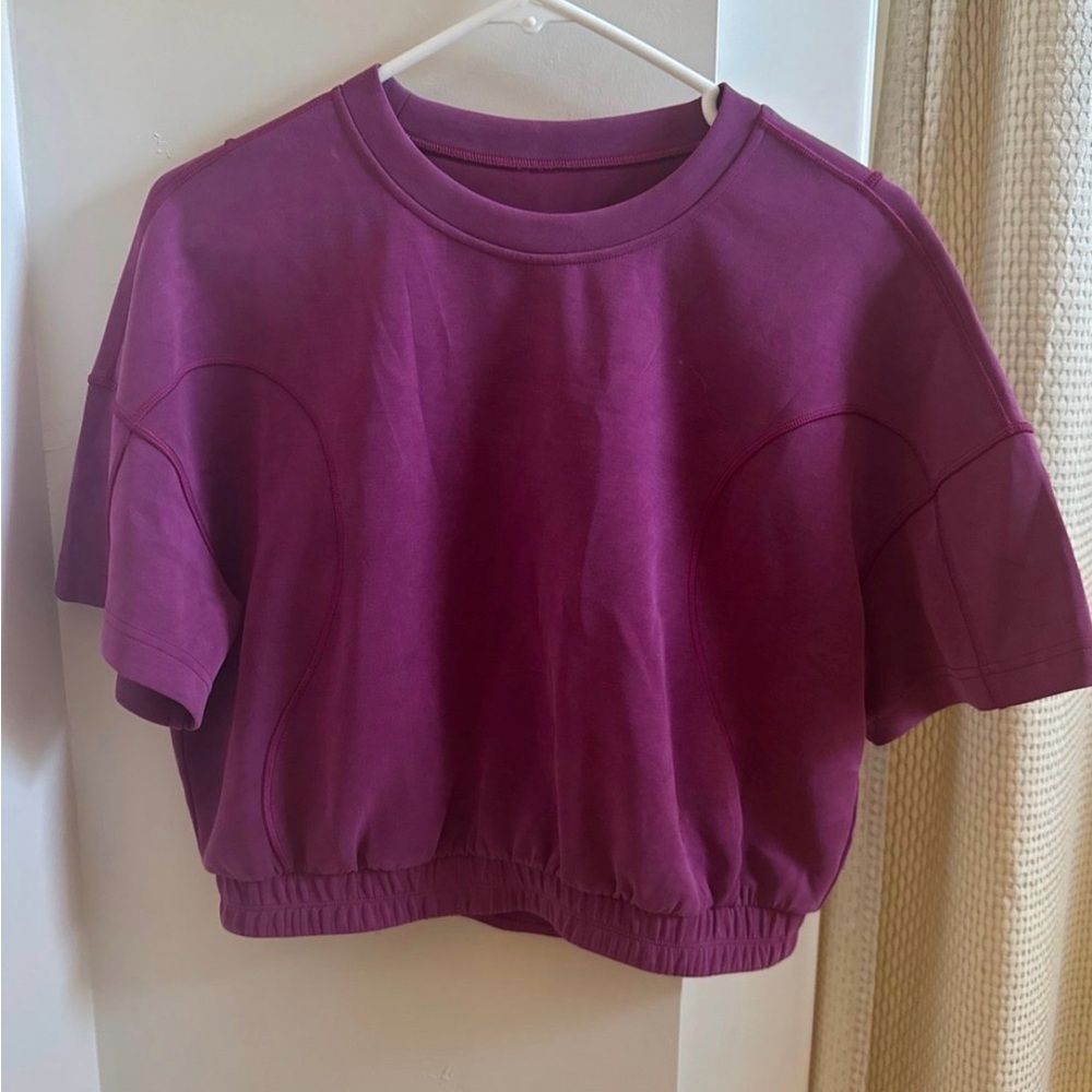 lululemon athletica Rich Purple Cinch Top